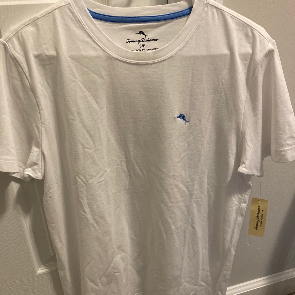 Tommy Bahama men’s T-shirt small turquoise